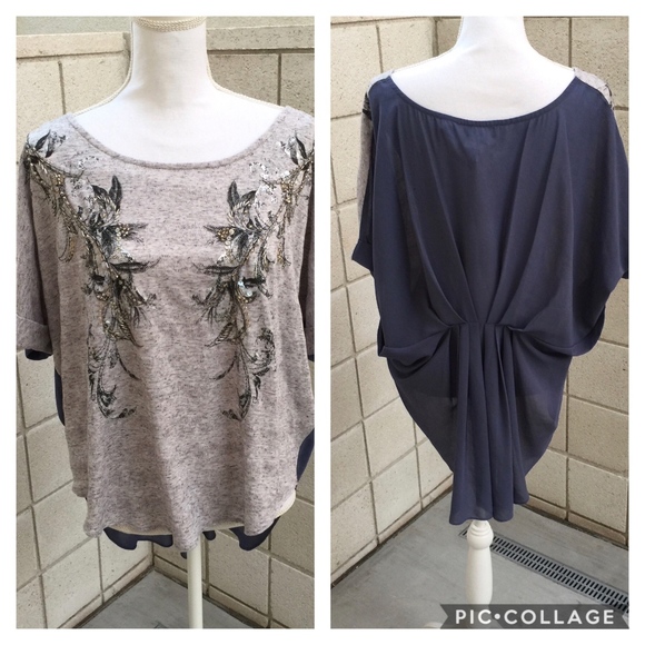 Miss Me Tops - Embelished Miss Me Top